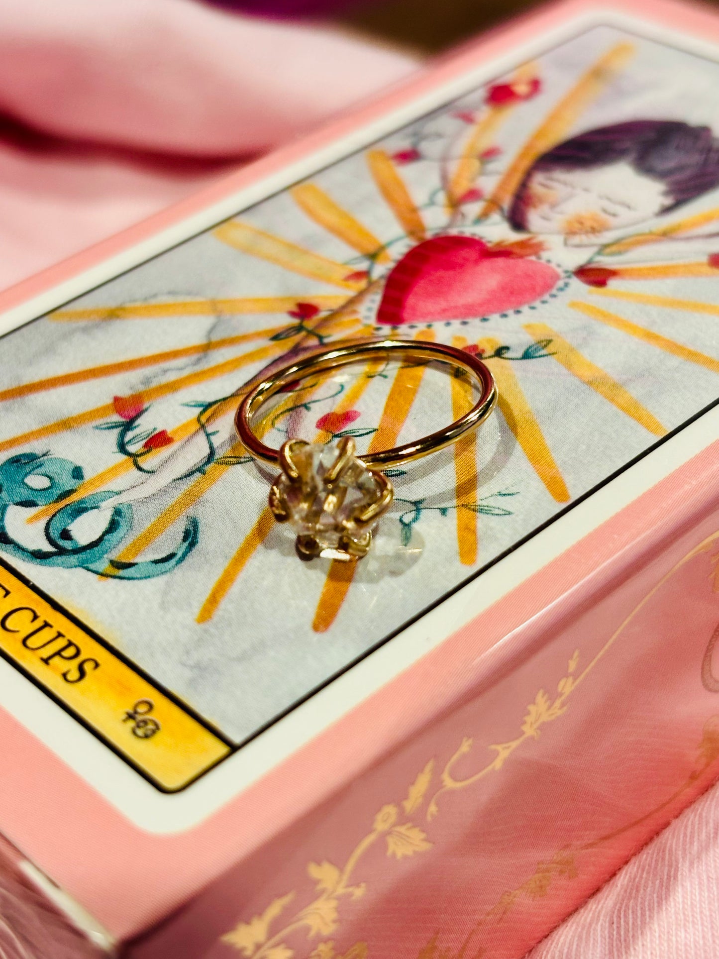 Herkimer Diamond Ring