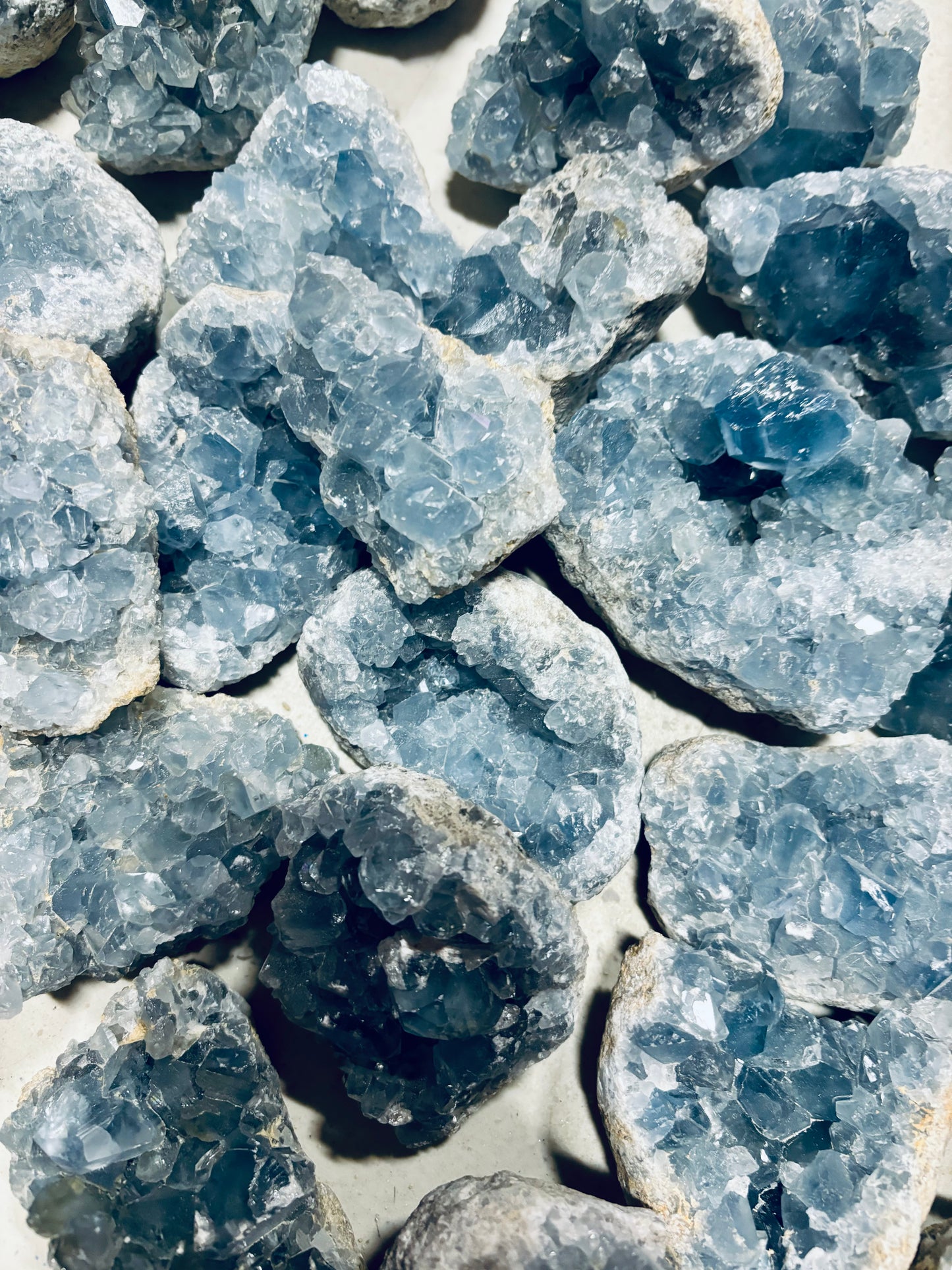 Celestite Cluster