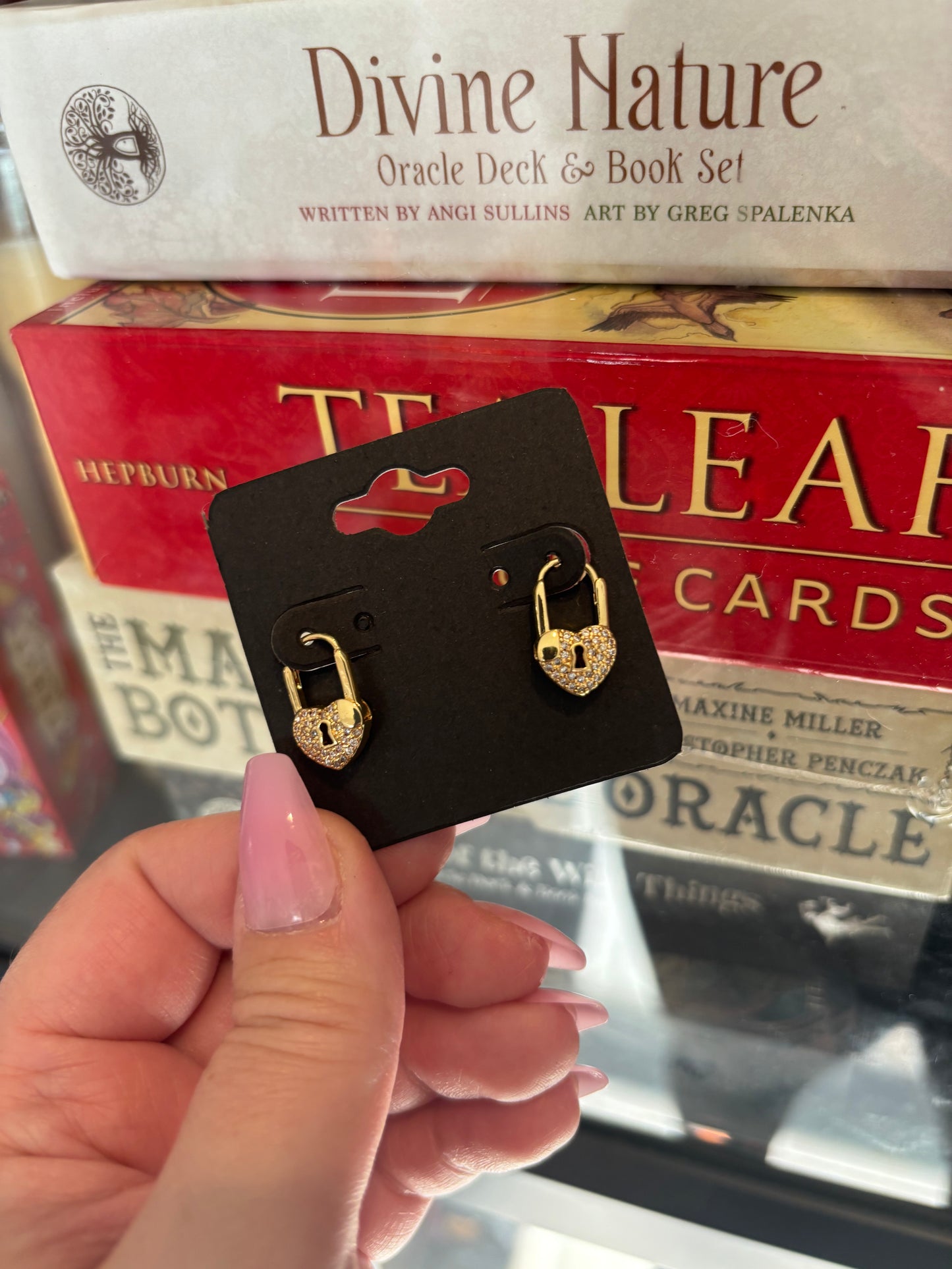 Heart Locket Earrings