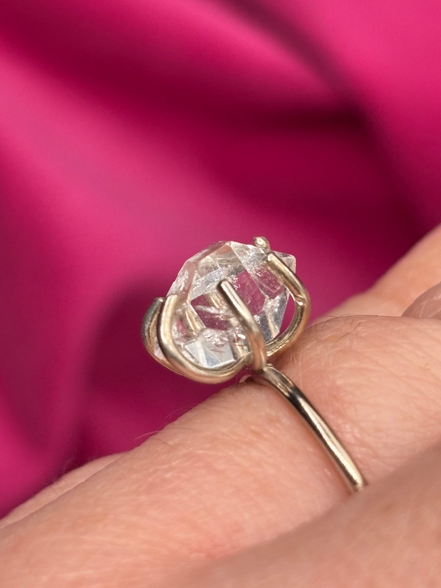 Herkimer Diamond Ring