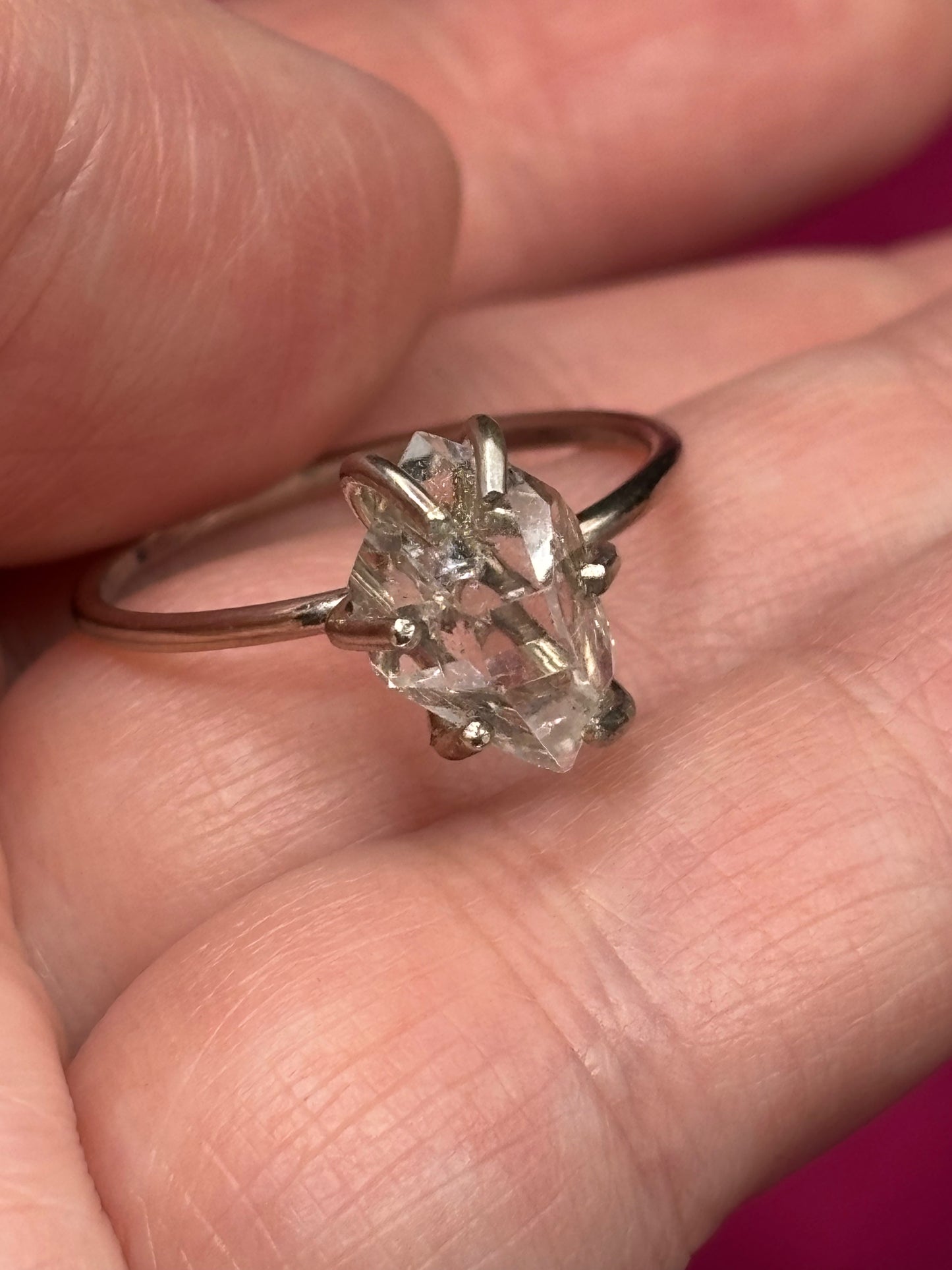 Herkimer Diamond Ring