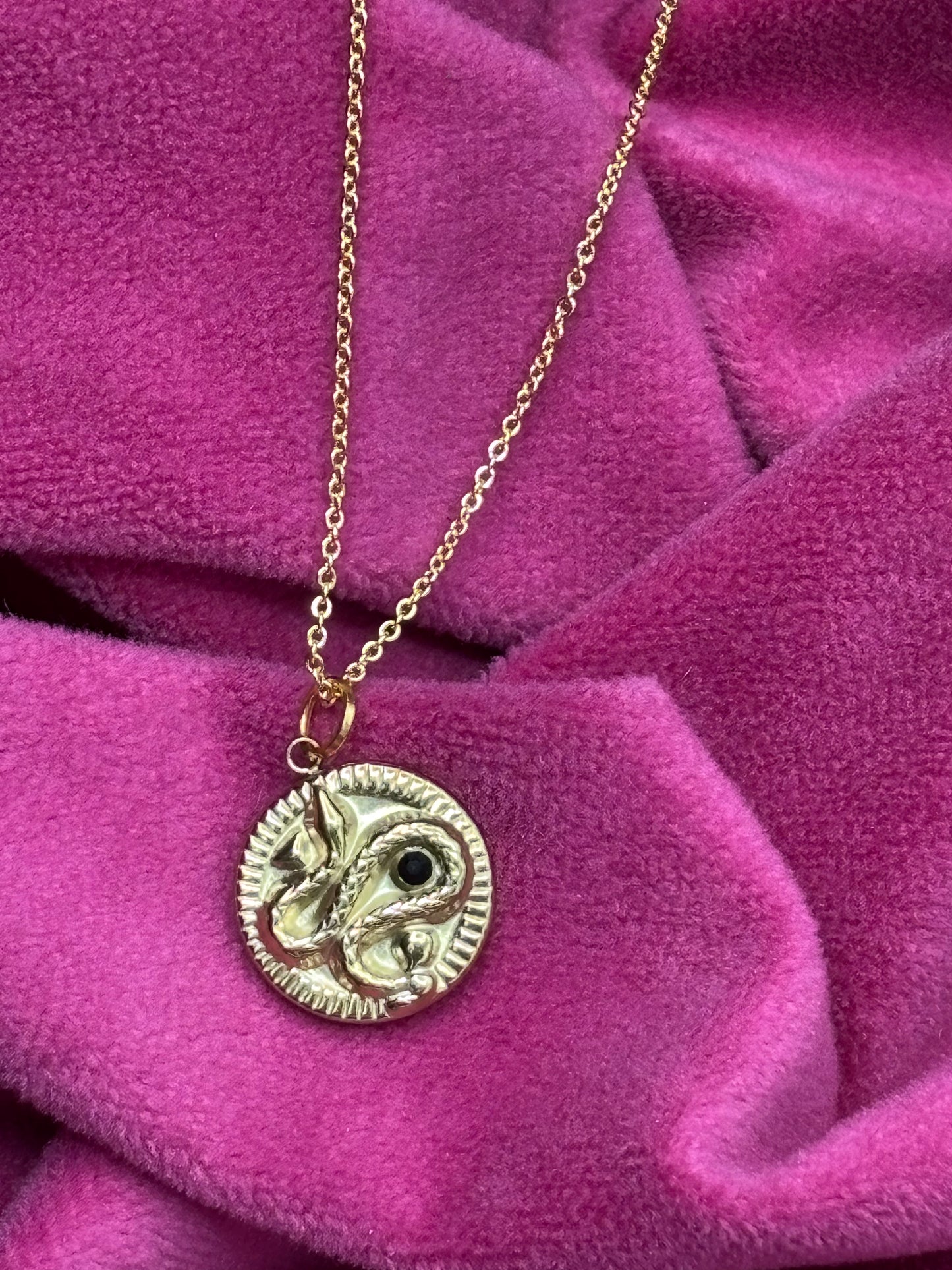 Snake Talisman Necklace