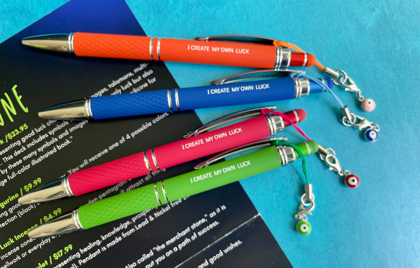 Lucky Pen & Manifestation "Checks"