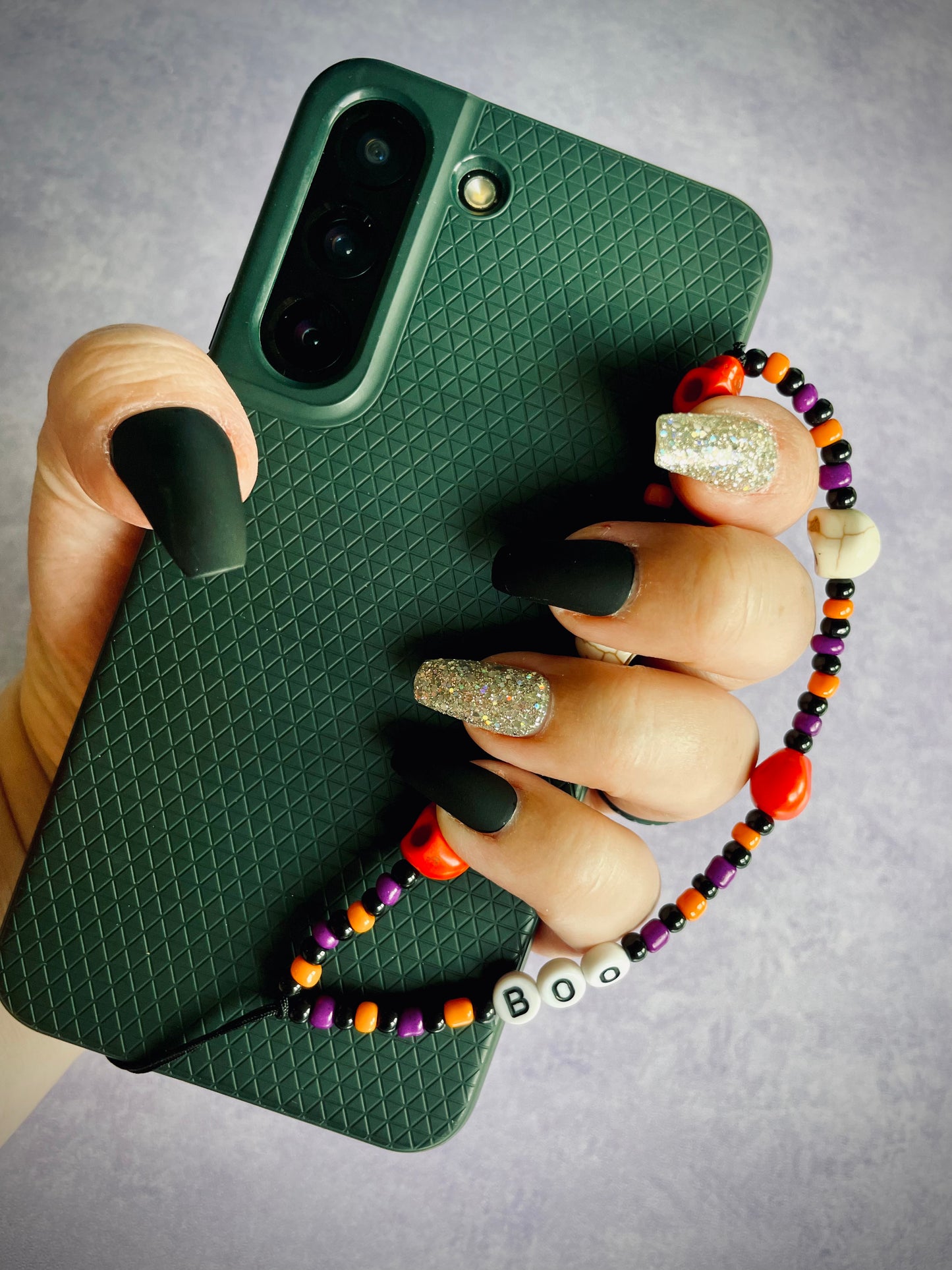Halloween Obsessed Phone Charm