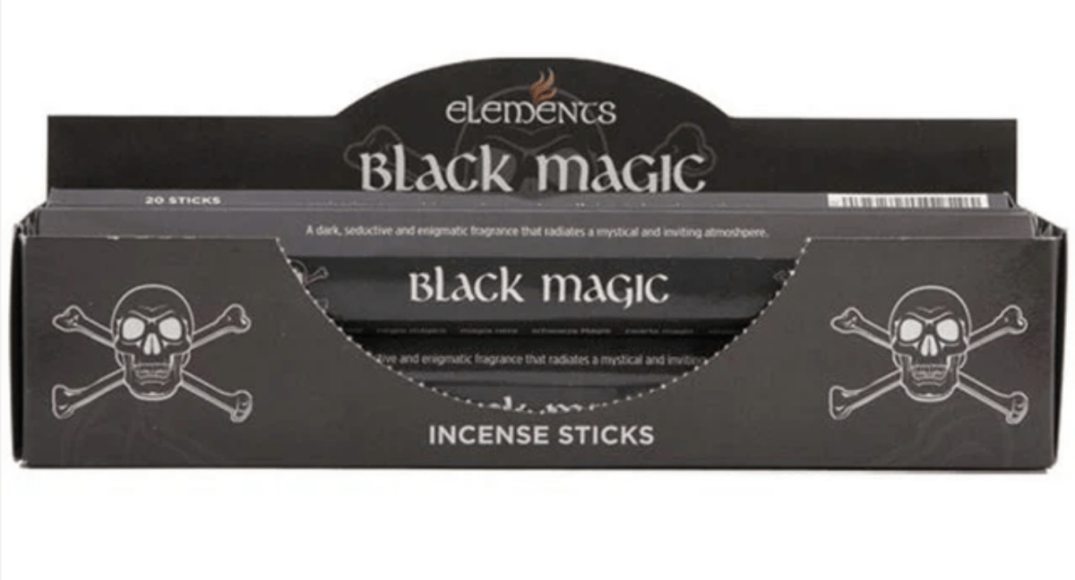 Black Magic Incense by Elements - Nine of Earth
