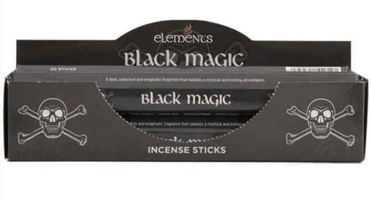 Black Magic Incense by Elements - Nine of Earth
