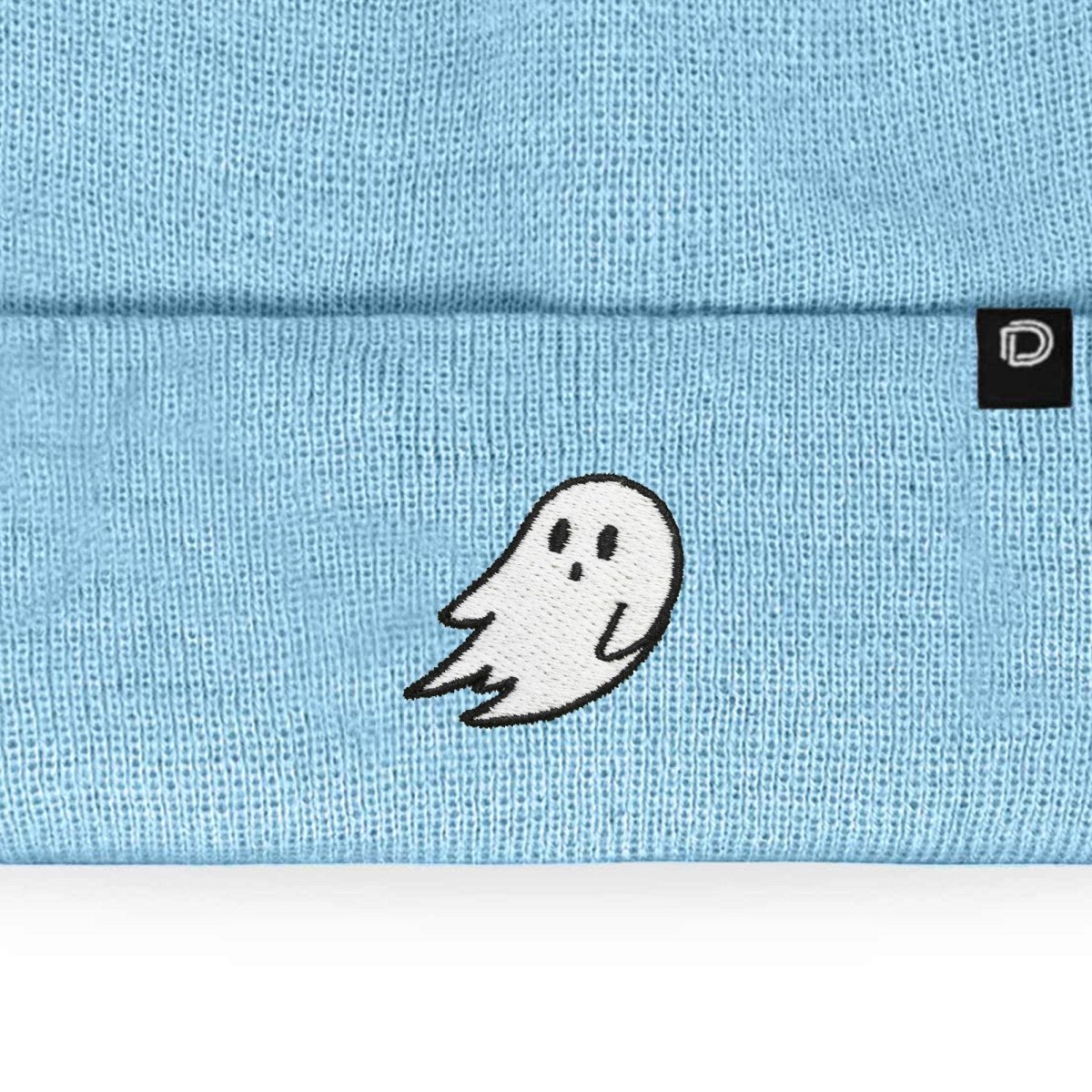 Dalix - Dalix Ghost Beanie Warm Winter Cap Embroidered Hat - Nine of Earth