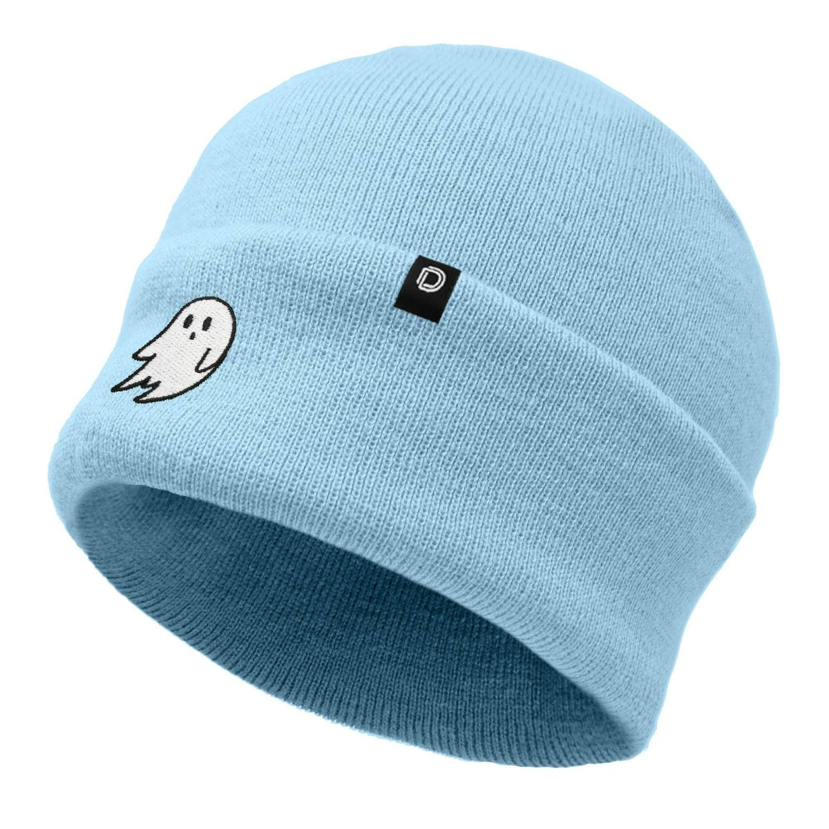 Dalix - Dalix Ghost Beanie Warm Winter Cap Embroidered Hat - Nine of Earth