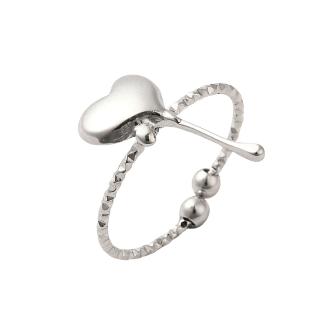 Dripping Heart Ring - Nine of Earth