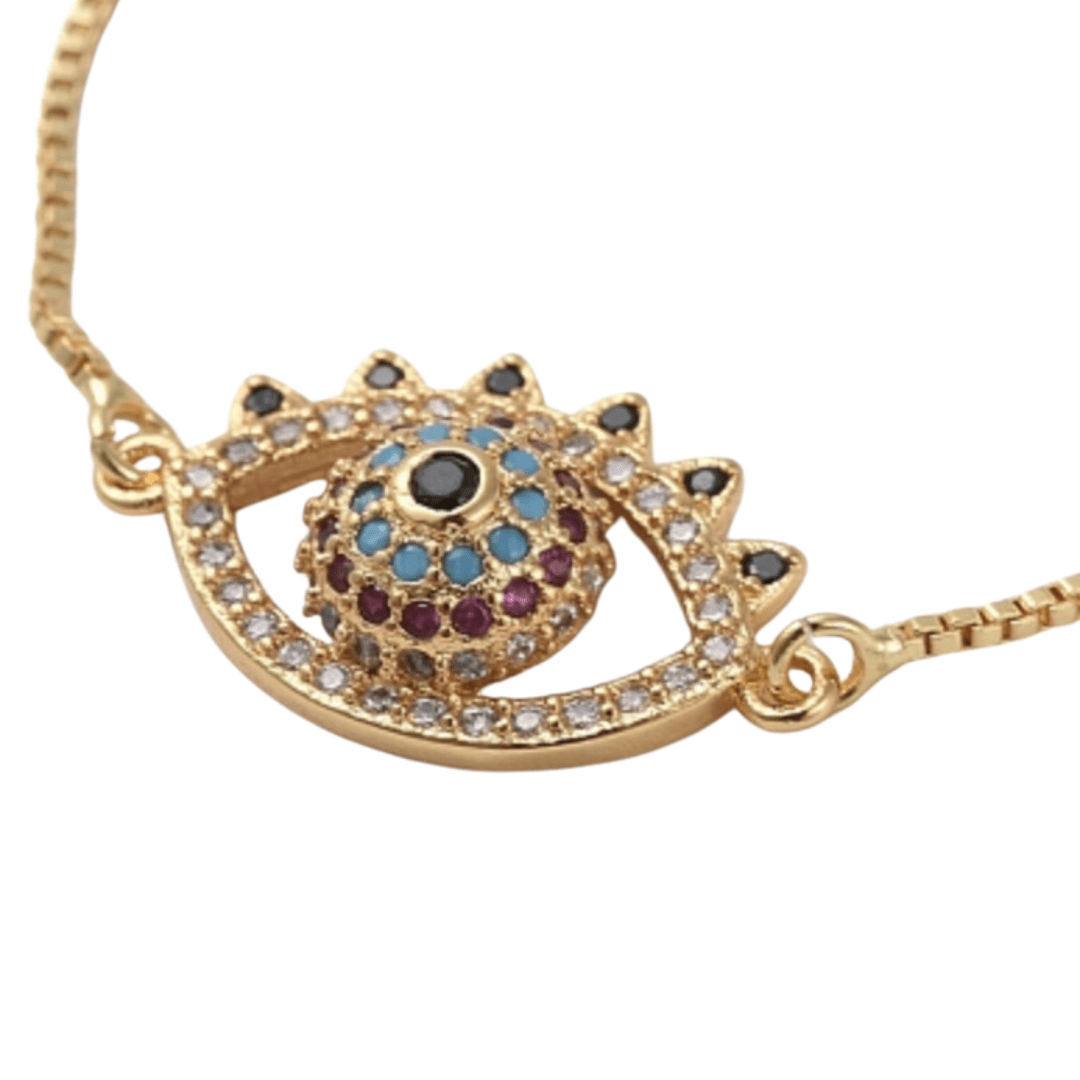 Evil Eye Bracelet - Nine of Earth