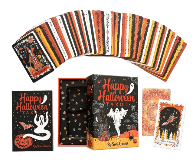 Happy Halloween Tarot - Nine of Earth