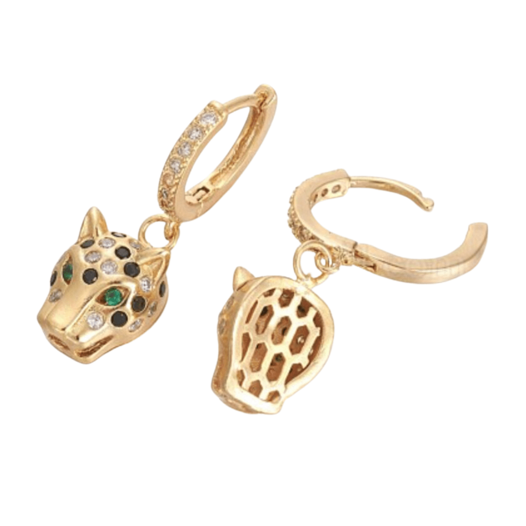 Leopard Earrings - Nine of Earth