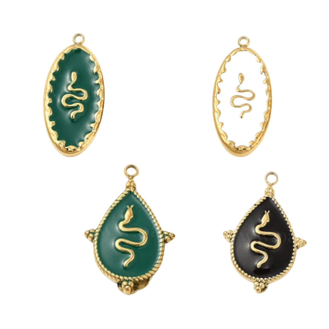 Medusa's Embrace Necklace - Nine of Earth