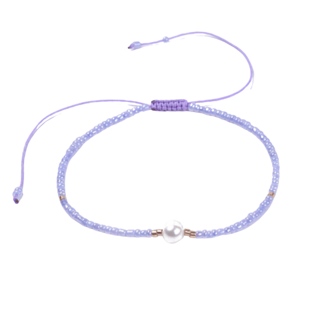 Pearl Adjustable Bracelet - Nine of Earth