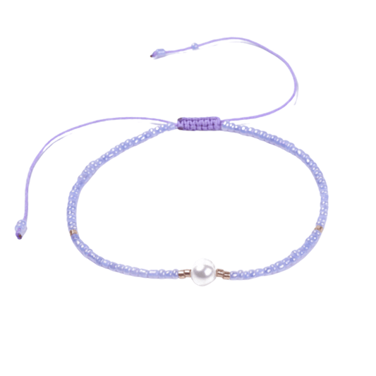 Pearl Adjustable Bracelet - Nine of Earth