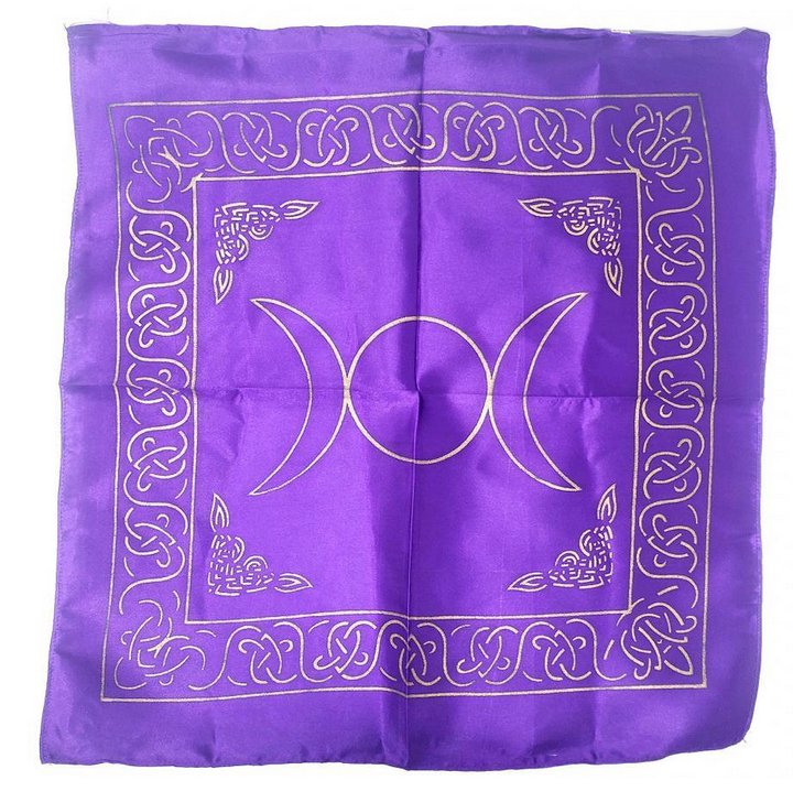 Satin Altar Cloth (AS - IS) - Nine of Earth
