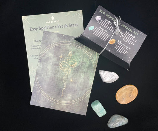 New Beginnings Crystal Set & Spell