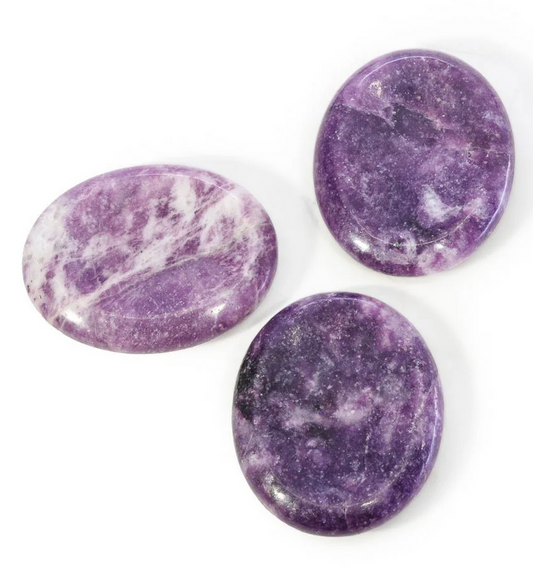 Lepidolite Worry Stone