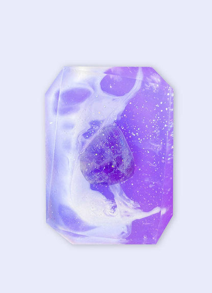 Crystal Bar Soap - Enlightened Visions (Third Eye Chakra) - Nine of Earth