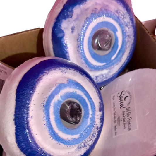 Evil Eye Bath bomb by Crescent City Swoon (AS - IS) - Nine of Earth