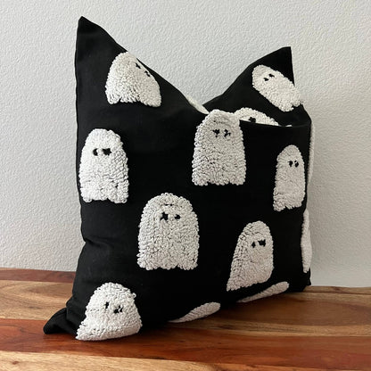 Ghost Tufted Accent Pillow Cover - Nine of Earth