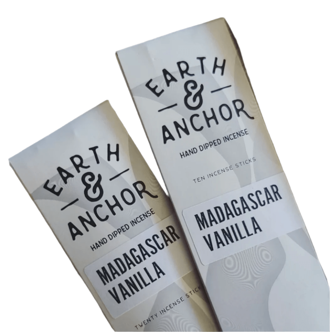 Madagascar Vanilla Incense by Earth & Anchor - Nine of Earth