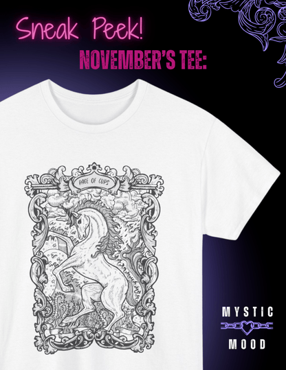 Mystic Mood T-shirt & Accessory - Nine of Earth
