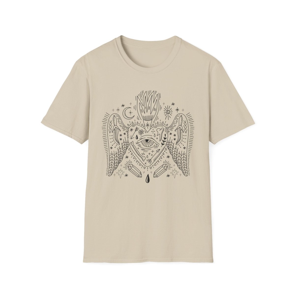 Sacred Heart Tee - Nine of Earth