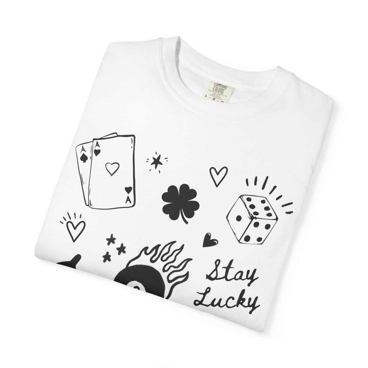 Stay Lucky Graphic T-Shirt - Nine of Earth