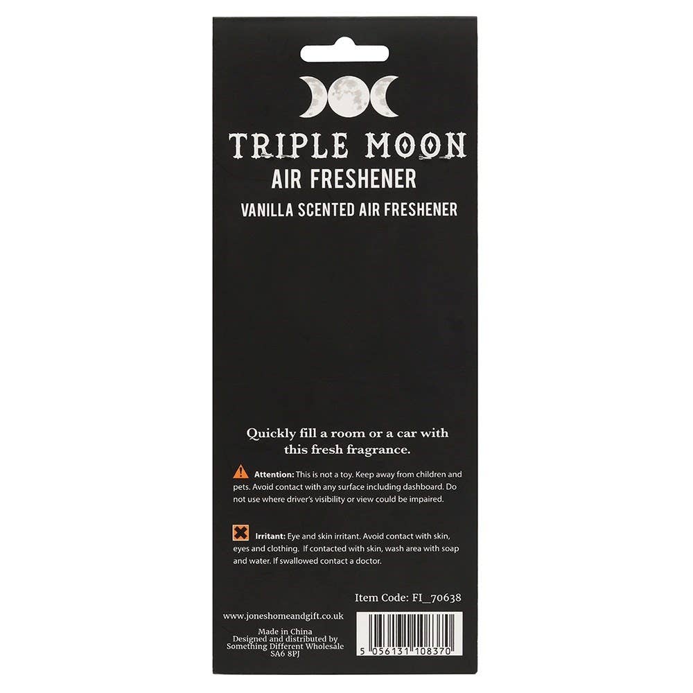 Triple Moon Vanilla Scented Air Freshener - Nine of Earth