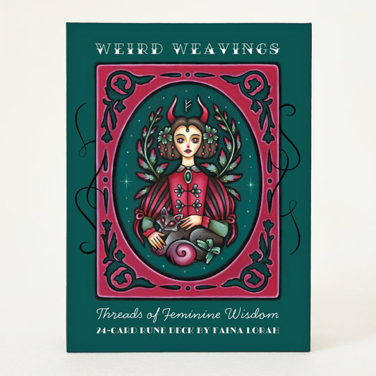 Weird Weavings Oracle Deck (Pre - order) - Nine of Earth