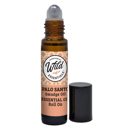 Wild Essentials Palo Santo Smudge Roll On - 10ml - Nine of Earth