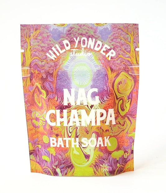 Wild Yonder Studio - Nag Champa Bath Salt Soak - Nine of Earth