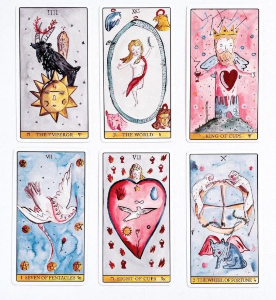 Tarot de Luz - Nine of Earth