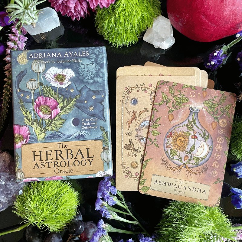The Herbal Astrology Oracle - Nine of Earth